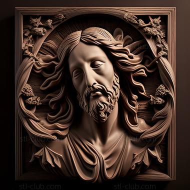 3D model st jesus (STL)